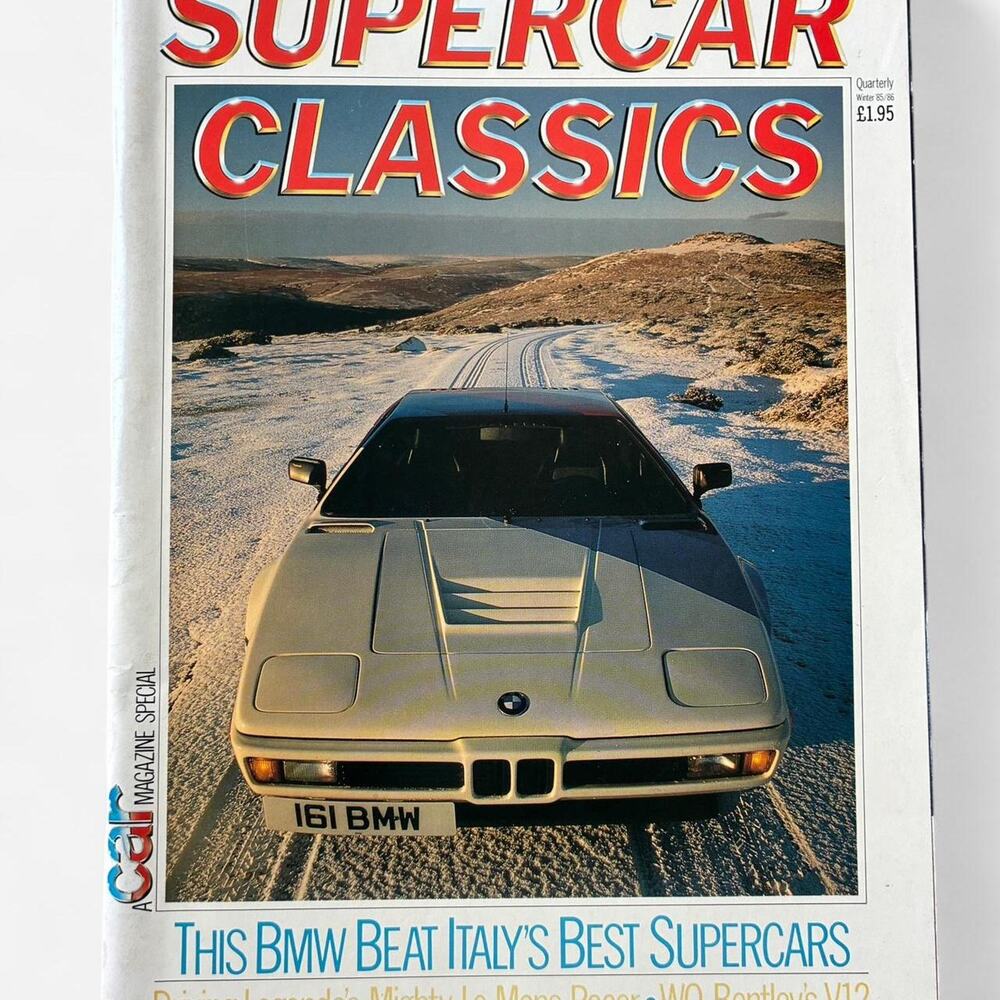 Supercar Classics magazine BMW beat Italy FINEST Super cars